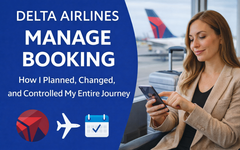Delta Airlines Manage Booking