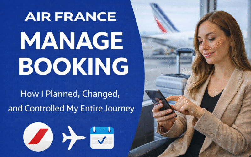 Air France Manage Booking