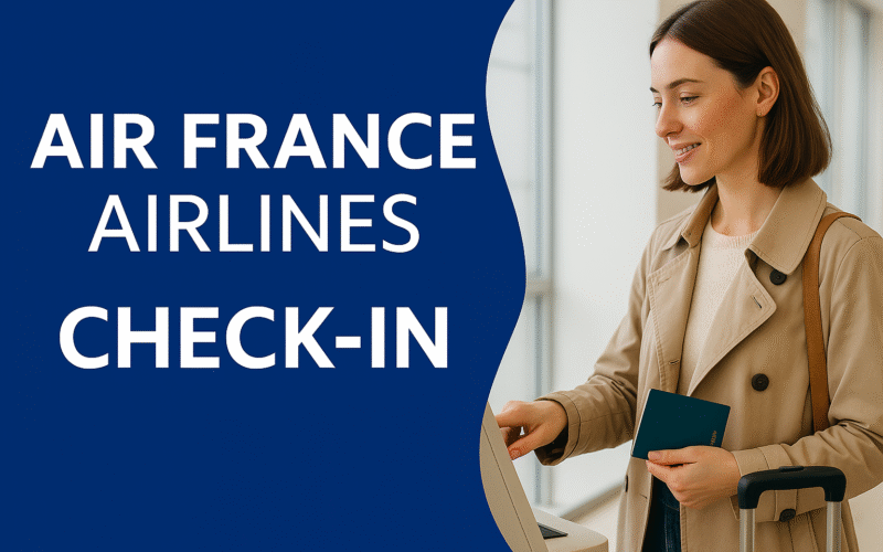 Air France Airlines Check-In