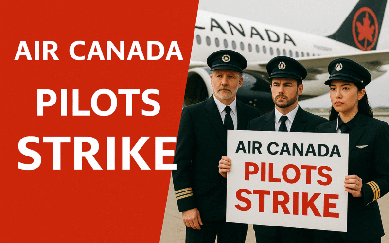 Air Canada Pilots Strike Alert