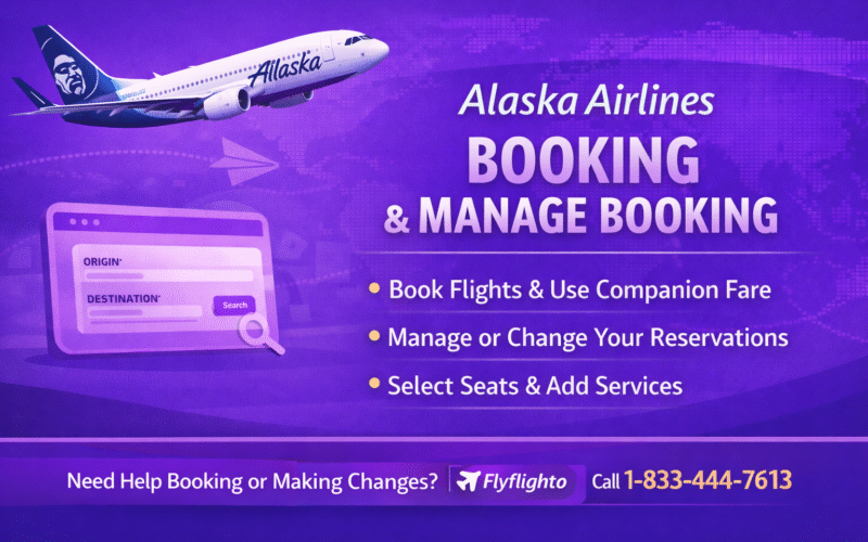 Alaska Airlines Manage Booking