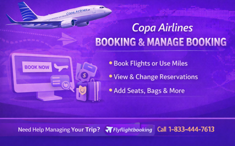 Copa Airlines Manage Booking